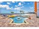 Hot tub and pool with lounge chairs near the ocean at 1501 S Ocean Blvd. # 1406, Myrtle Beach, SC 29577