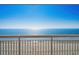 Stunning ocean view from the balcony, offering endless horizons and a relaxing ambiance at 1625 S Ocean Blvd. # 1004, North Myrtle Beach, SC 29582