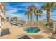 Beautiful pool and spa deck featuring beach access at 1625 S Ocean Blvd. # 1004, North Myrtle Beach, SC 29582