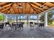 A large, open-air pavilion with tables, chairs, and views of the community at 1749 Culbertson Ave. # 1749, Myrtle Beach, SC 29577