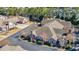 Aerial view of brick homes, manicured lawns, and tree-lined streets in the Prestwick community at 2019 Balfour Ct. # L4, Myrtle Beach, SC 29575