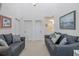 Inviting living room boasts comfy seating, natural light, and a cozy atmosphere at 206B 56Th Ave. N, North Myrtle Beach, SC 29582