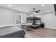 Bedroom featuring a bunk bed and a foosball table at 214 2Nd Ave. S, North Myrtle Beach, SC 29582