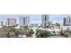 An inviting aerial view of oceanfront condominiums next to a beautiful beach, offering stunning coastal living at 2600 S Ocean Blvd. # 215, Myrtle Beach, SC 29577