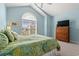 Charming bedroom with a large window, allowing for lots of natural light and views of the outside at 30 Baldwin Loop, Pawleys Island, SC 29585