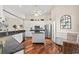 Well-equipped kitchen featuring granite countertops, stainless steel appliances, and a central island at 30 Baldwin Loop, Pawleys Island, SC 29585