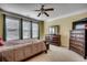 Comfortable bedroom featuring a large bed, and dressers at 300 Lorenzo Dr., North Myrtle Beach, SC 29582