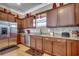 Spacious kitchen showcasing stainless steel appliances, granite countertops, and ample cabinet space at 300 Lorenzo Dr., North Myrtle Beach, SC 29582