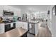 Well-equipped kitchen with stainless steel appliances, granite countertops, and white cabinetry at 3534 Pampas Dr. # 505, Myrtle Beach, SC 29577