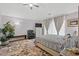 Spacious bedroom featuring a vaulted ceiling, neutral walls, and a plush rug, creating a serene and inviting atmosphere at 4856 Bermuda Way N, Myrtle Beach, SC 29577