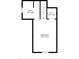 Floor plan displaying the layout of the second floor with bedroom, bath and WIC at 5077 Capulet Circle, Myrtle Beach, SC 29588
