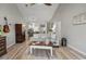 Open-concept living room flowing into the kitchen and dining area at 5834 Longwood Dr. # 303, Murrells Inlet, SC 29576