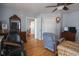 Bright bedroom featuring hardwood floors, natural light, and access to the outside at 5865 Creekside Dr., Myrtle Beach, SC 29588
