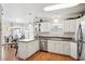 Bright kitchen with breakfast nook and stainless steel appliances at 6001-Z-26 South Kings Hwy., Myrtle Beach, SC 29575