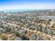 Stunning aerial view showcasing the coastal community with ocean views, lush greenery, and well-maintained homes at 606 5Th Ave. S, North Myrtle Beach, SC 29582