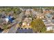 Aerial view of a residential complex nestled among trees, offering a serene and convenient location at 614 15Th Ave. S # 42, Surfside Beach, SC 29575