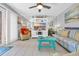 Inviting living room with stylish furnishings, decorative artwork, and a bright atmosphere at 614 15Th Ave. S # 42, Surfside Beach, SC 29575