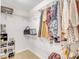 Spacious walk-in closet with ample storage space and organization options at 6634 Cinnamon Fern Ln., Myrtle Beach, SC 29588