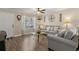 Inviting living room featuring neutral tones, stylish decor, and natural light at 813 Silvercrest Dr., Myrtle Beach, SC 29579