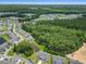 Beautiful aerial view showcasing the community, lush greenery and pond views at 933 Jackline Place # 101, Murrells Inlet, SC 29576