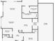 Blueprint floor plan of the residence, illustrating room dimensions and relationships at 933 Jackline Place # 101, Murrells Inlet, SC 29576