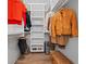Organized walk-in closet with shelving, hanging rods, and ample storage space at 933 Jackline Place # 101, Murrells Inlet, SC 29576