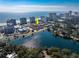 Aerial view of the community near a lake, with ocean and city views at 10200 Lake Shore Dr. # 16, Myrtle Beach, SC 29572