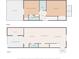 Floor plan featuring two floors and multiple rooms: primary bedroom, bedroom, living room, kitchen, etc at 10200 Lake Shore Dr. # 16, Myrtle Beach, SC 29572