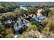 Aerial view of a house near the golf course and lake at 1046 Wallace Pate Dr., Georgetown, SC 29440