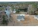 Aerial view of a lakeside community with beautiful homes and picturesque views at 1107 Haden Place, Calabash, NC 28467