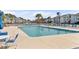 Beautiful community pool. Relax in the sun at this resort style property at 1282 River Oaks Dr. # 9F, Myrtle Beach, SC 29579