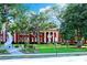 A beautiful courthouse with a classical architectural style stands on a green lawn with mature trees at 177 Fox Rae Dr., Conway, SC 29526