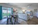 Cozy living area with access to outdoor patio and a view of the backyard at 177 Fox Rae Dr., Conway, SC 29526