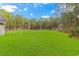 Expansive green backyard, providing ample space for outdoor activities and potential landscaping projects at 1930 W Homewood Rd., Conway, SC 29526