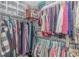 Walk-in closet with ample shelving and hanging space, providing excellent storage solutions for clothing and accessories at 1930 W Homewood Rd., Conway, SC 29526