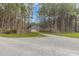 The driveway to the home with a large lot features a grassy front yard and mature trees at 1930 W Homewood Rd., Conway, SC 29526