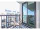 Balcony with seating overlooking Holiday Sands South at 2401 S Ocean Blvd. # 971, Myrtle Beach, SC 29577