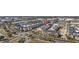 Beautiful aerial view of townhomes with neat landscaping near a peaceful community lake at 2794 Howard Ave. # D, Myrtle Beach, SC 29577