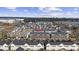 Gorgeous aerial view of townhomes within a vibrant community near shopping, dining, and entertainment at 2794 Howard Ave. # D, Myrtle Beach, SC 29577