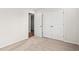 Cozy bedroom with carpeted floors and a spacious closet with double doors at 342 Barn Owl Way, Conway, SC 29527