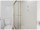 Bathroom featuring a toilet and glass enclosed shower space at 400 20Th Ave. N # 1101, Myrtle Beach, SC 29577