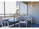 Relax on this large balcony with plenty of room for seating and views at 415 Ocean Creek Blvd. # 2333, Myrtle Beach, SC 29572