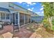 Spacious fenced backyard and screened in porch at 4293 Parkway Ln. # 34, Little River, SC 29566