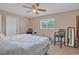 Bright bedroom features two beds, a window and ample natural light at 4293 Parkway Ln. # 34, Little River, SC 29566