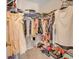 Walk-in closet with plenty of hanging space and shelves, ideal for organized clothing and accessories at 4293 Parkway Ln. # 34, Little River, SC 29566