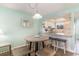 Dining area adjacent to kitchen offering a casual and convenient eating space at 501 Maison Dr. # E20, Myrtle Beach, SC 29572