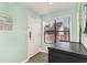 Bright entryway featuring soft colors, stylish decor, and a secure front door at 501 Maison Dr. # E20, Myrtle Beach, SC 29572