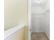 Hallway has a storage closet with wire shelving for optimal organization at 4350 Spa Dr. # 506, Little River, SC 29566