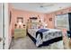 Comfortable bedroom featuring a queen bed and nautical decorations at 602 Waterway Village Blvd. # 30-F, Myrtle Beach, SC 29579