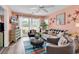 Relaxing living room featuring a comfortable seating area and sliding glass doors to the outdoor deck at 602 Waterway Village Blvd. # 30-F, Myrtle Beach, SC 29579